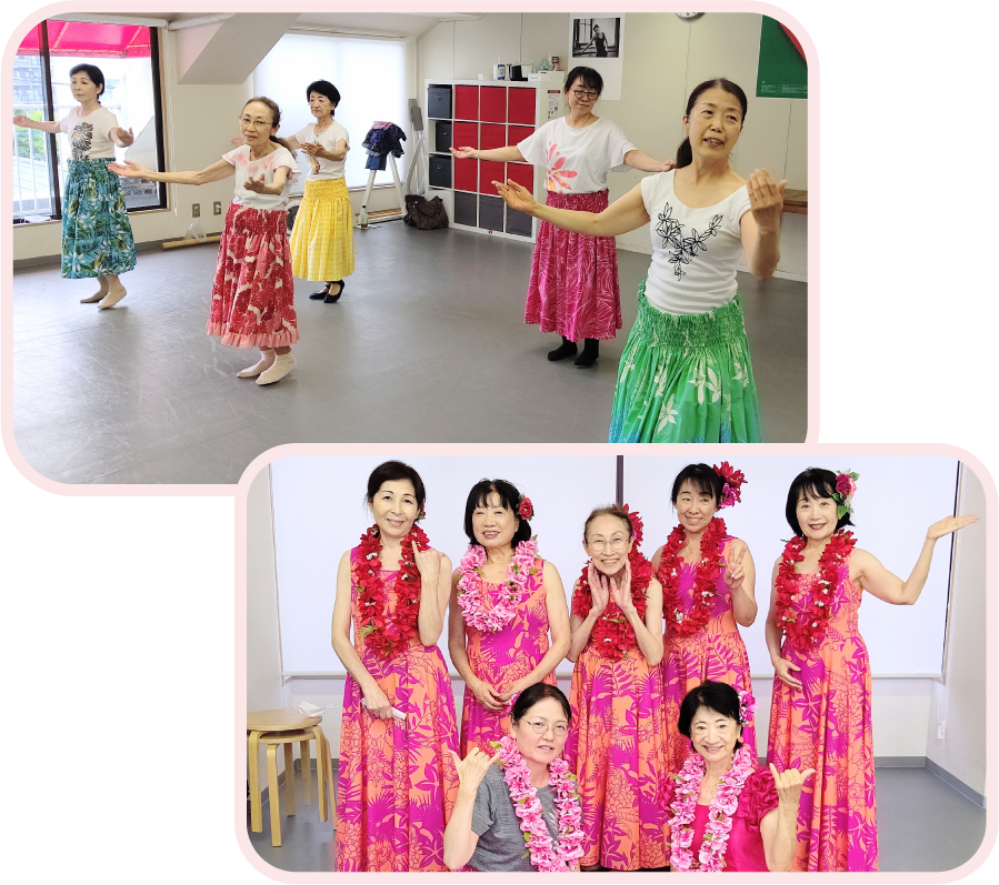 フラ ハレ オ ロケ アーカラ,初めてのフラダンス,中山,横浜市緑区